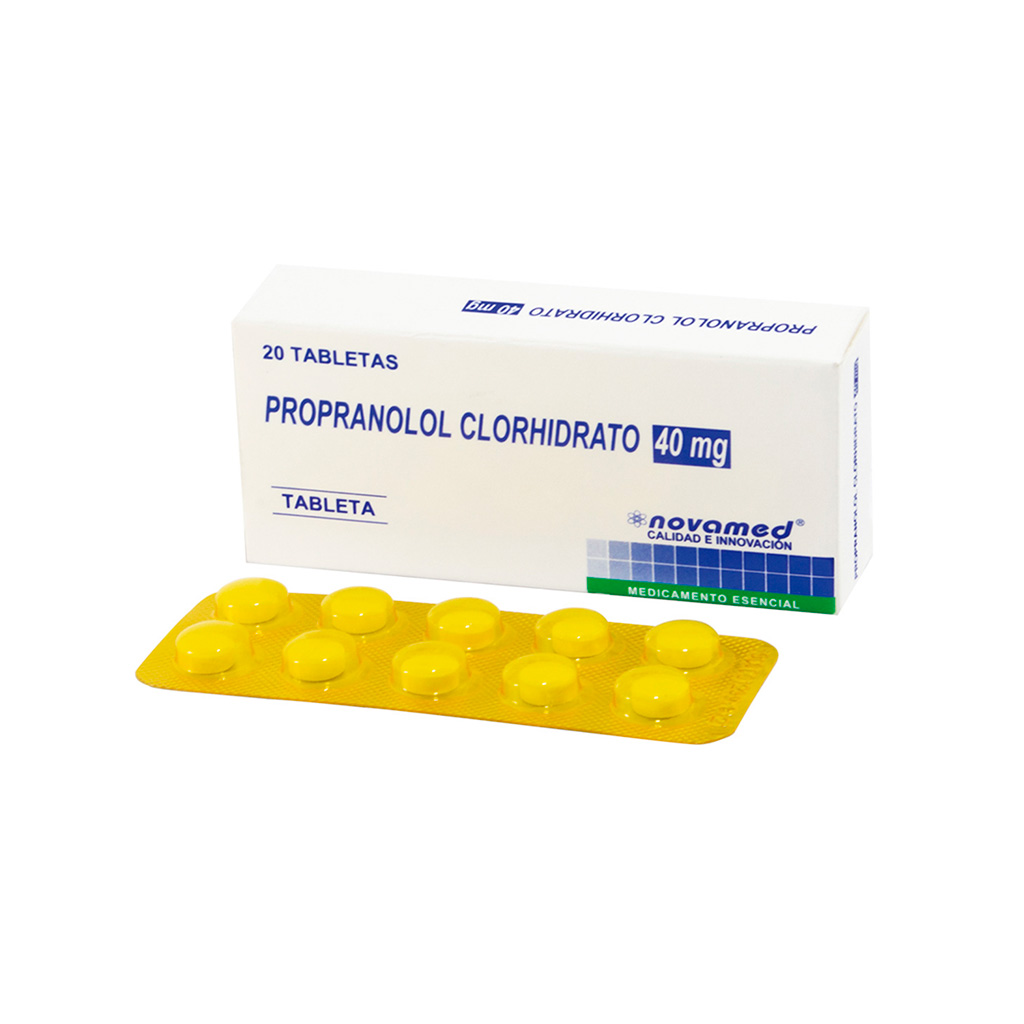 PROPANOLOL TAB 40MG X 20 NOVAMED