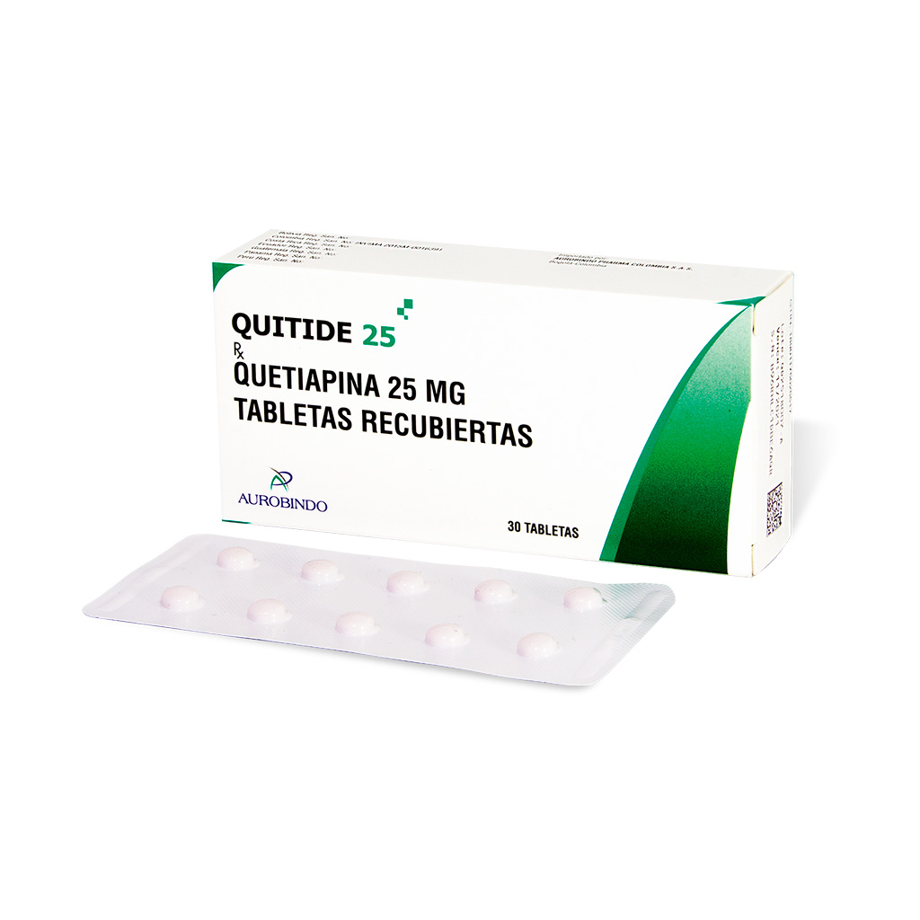 QUETIAPINA 25MG X 30 QUITIDE NOVAMED