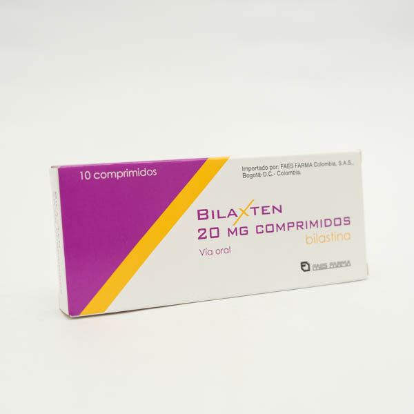 BILAXTEN CAP 20MG X 10 BCN