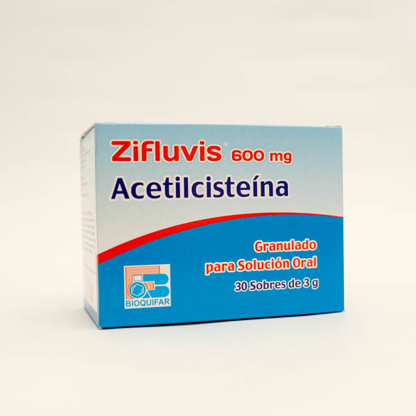 ZIFLUVIS SOBRES 600MG X 30 BIOQUIFAR