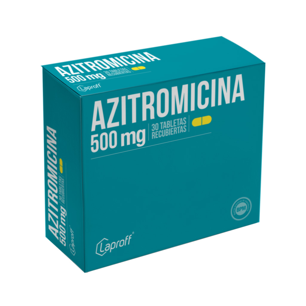 AZITROMICINA TAB 500MG X 30 LAPROFF