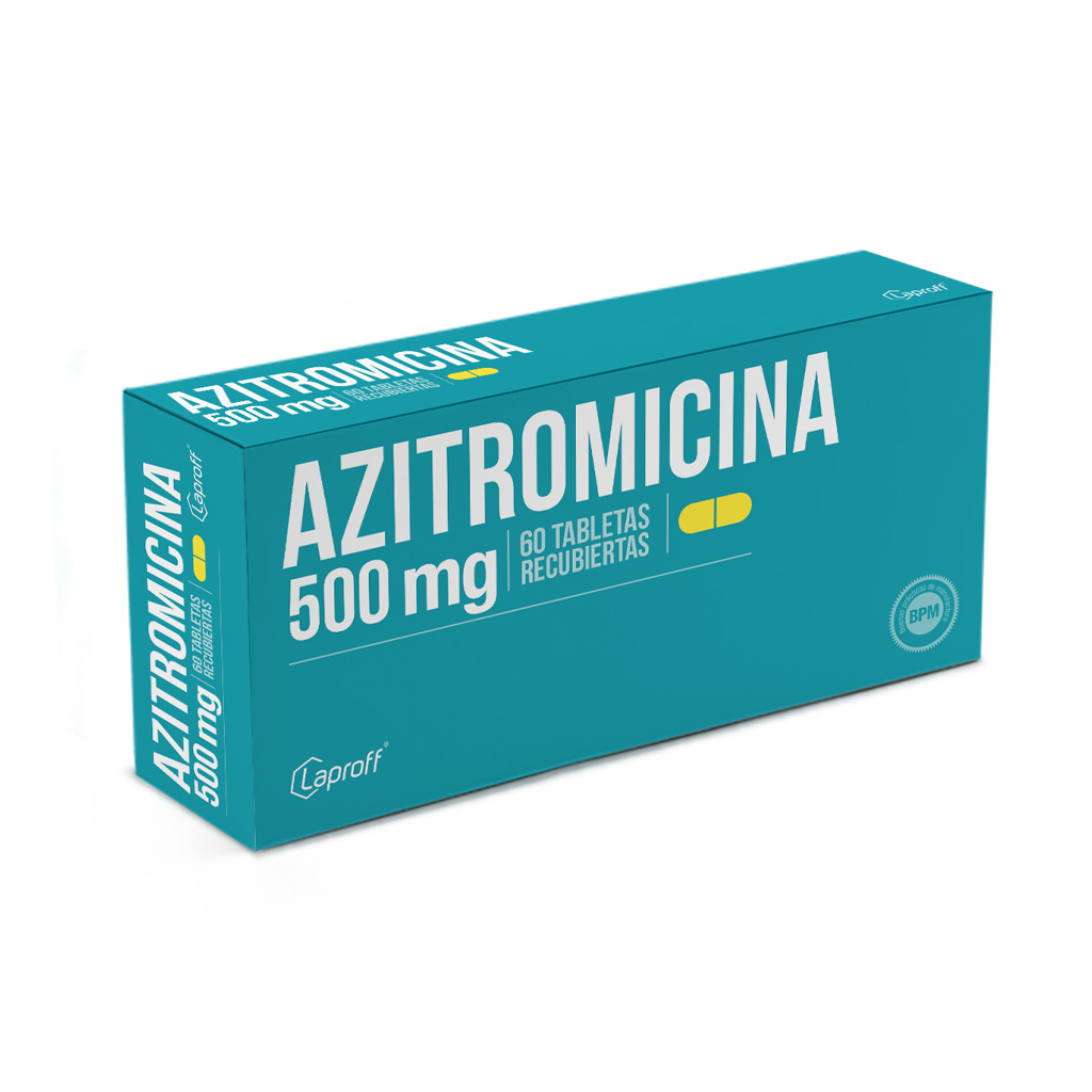 AZITROMICINA TAB 500MG X 60 LAPROFF