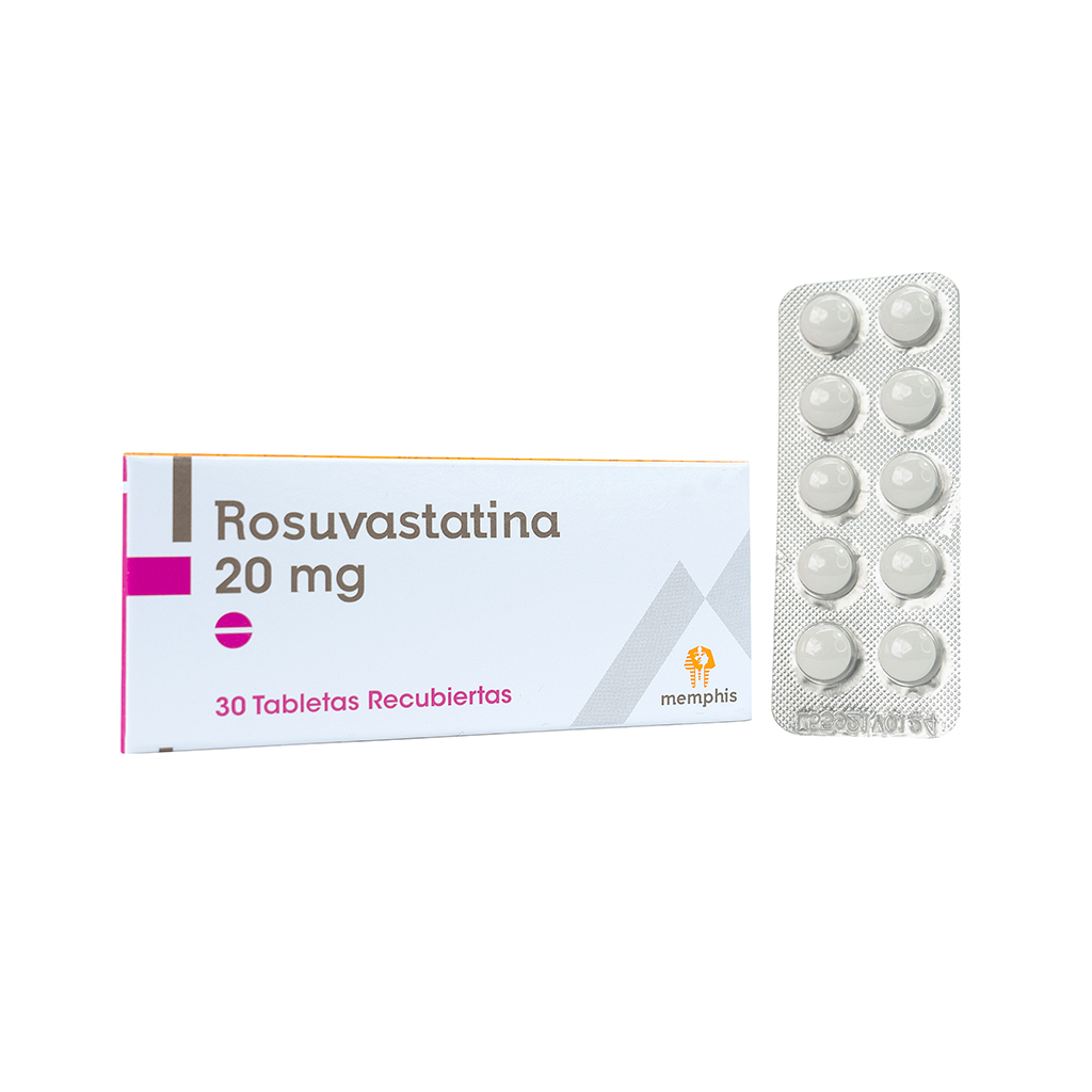 ROSUVASTATINA TAB 20MG X 30 MEMPHIS