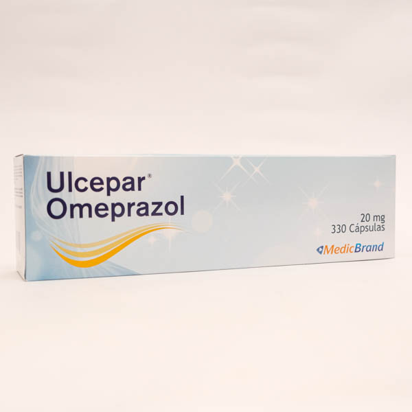 OMEPRAZOL CAP 20MG X 330 ULCEPAR PC