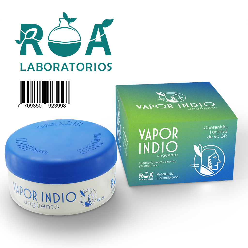 VAPORINDIO X 40GR ROA