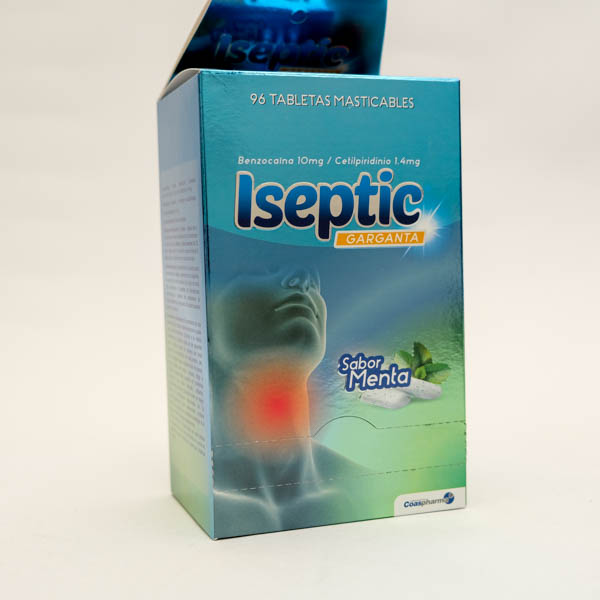 ISEPTIC MENTA TAB X 96 PC