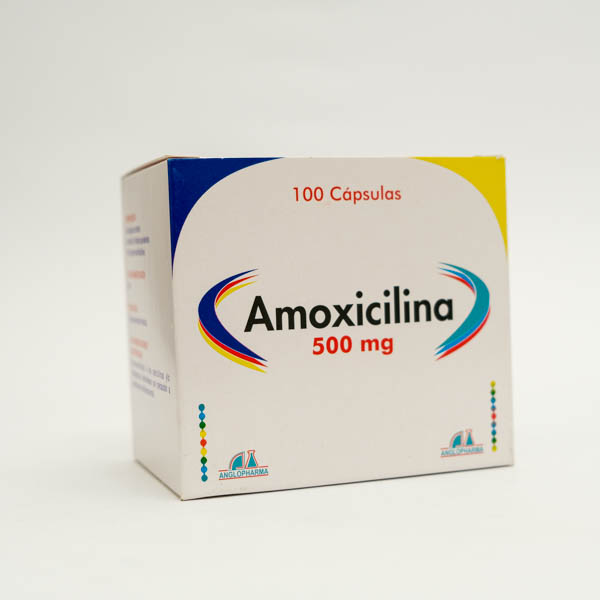 AMOXICILINA CAP 500MG X 100 ANGLOPHARMA