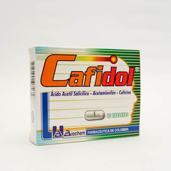 CAFIDOL TAB X 12 BIOCHEM