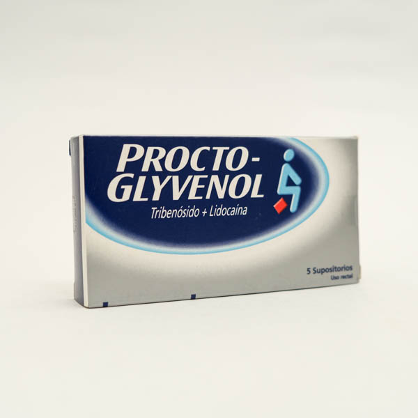 PROCTOGLYVENOL SUPOSITORIO GLAXO