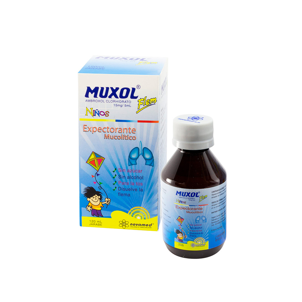 MUXOL FLEM JBE NINOS X 120ML NOVAMED