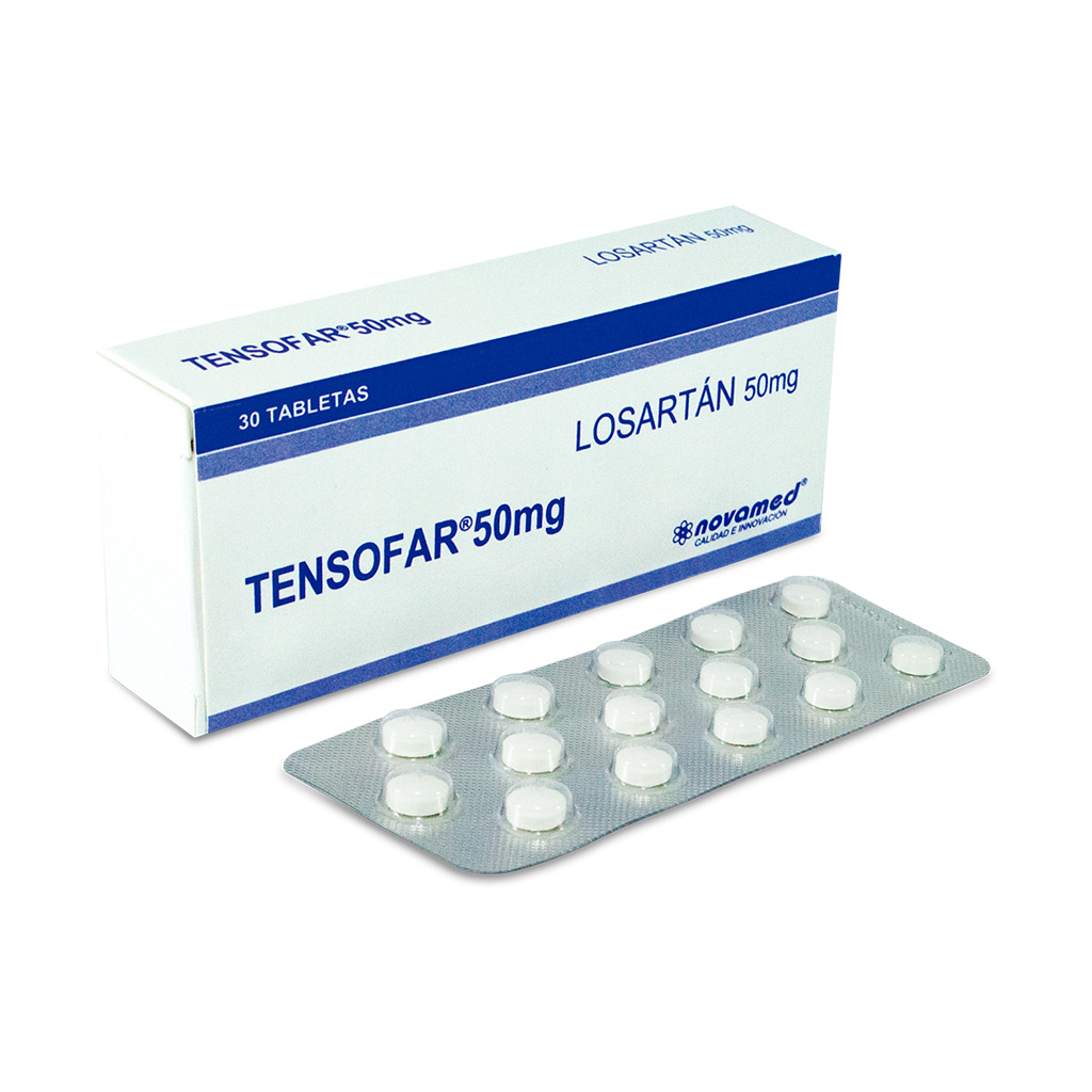 LOSARTAN TAB 50MG X 30 TENSOFAR 1MAS3