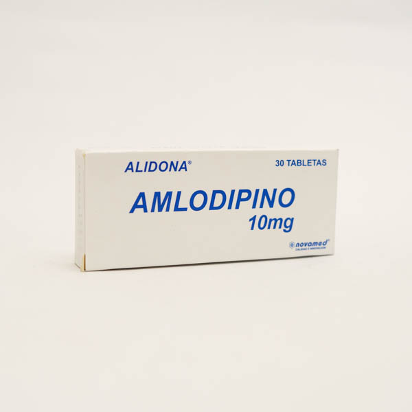 AMLODIPINO TAB 10MG X 30 ALIDONA