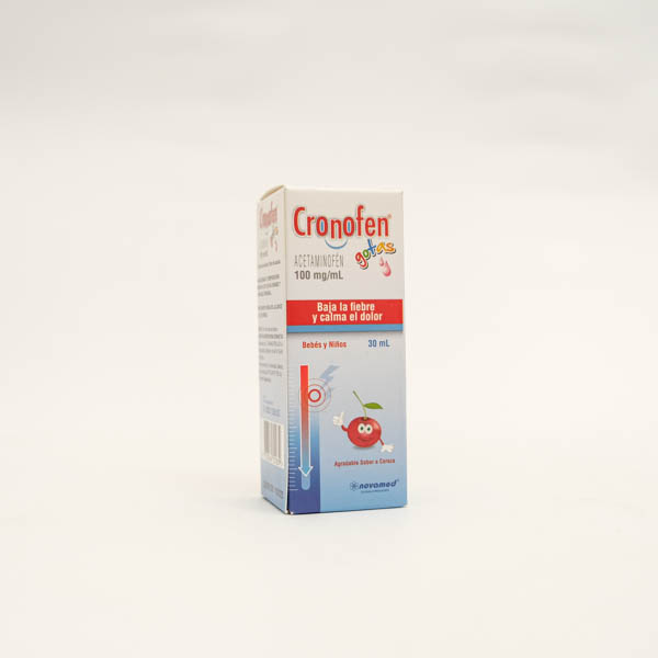 ACETAMINOFEN GOTAS X 30ML CRONOFEN NOVAMED