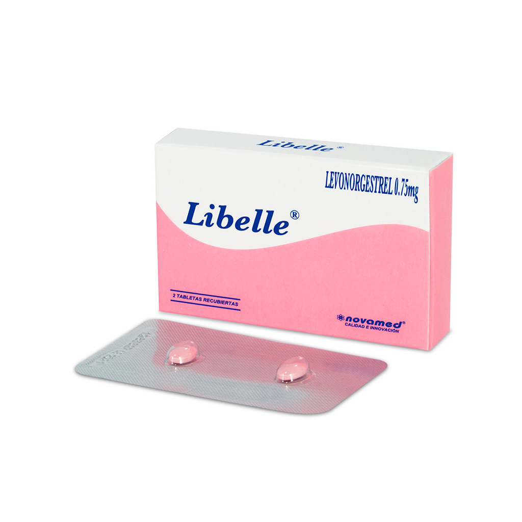 LIBELLE TAB 0 75MG X 2 NOVAMED