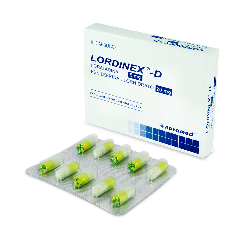 LORDINEX D NF CAP X 10 NOVAMED 1MAS4