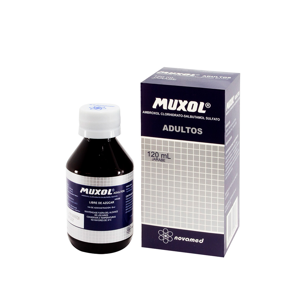 MUXOL JBE ADULTOS X 120ML NOVAMED