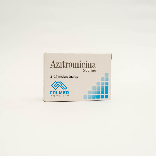 AZITROMICINA TAB 500MG X 3 COLMED