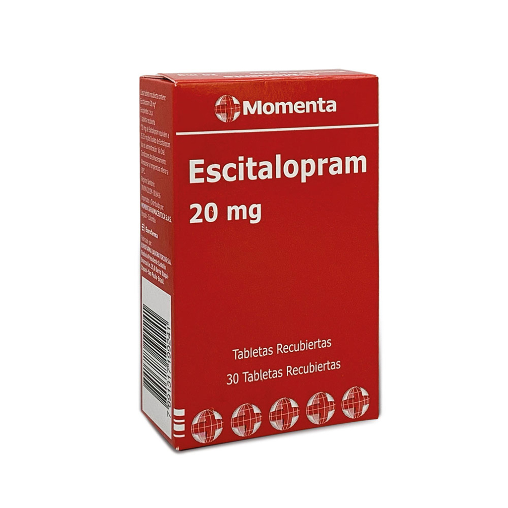 ESCITALOPRAM TAB 20MG X 30  EURO GF