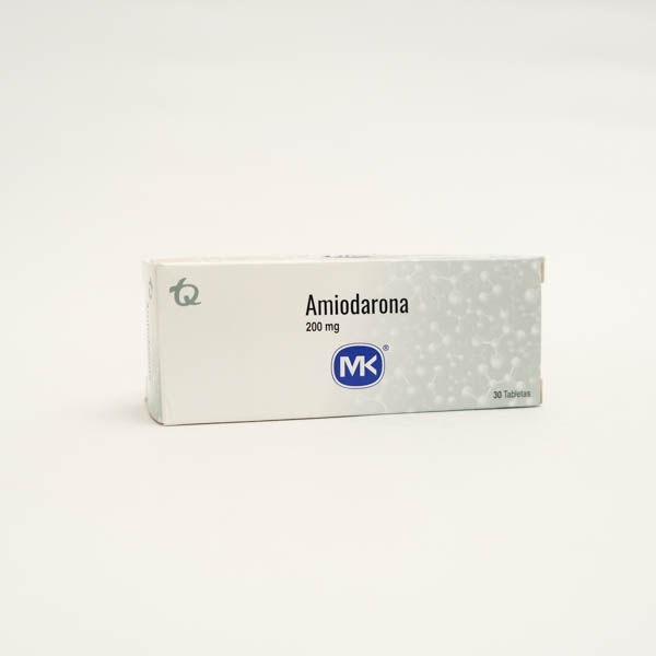 AMIODARONA TAB 200MG X 30 MK