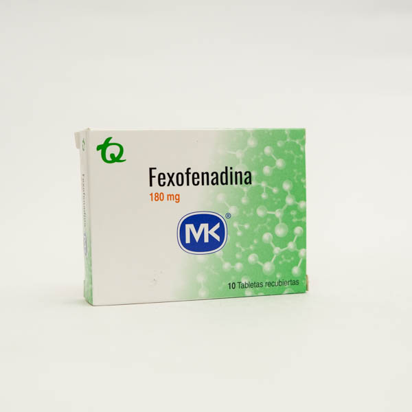 FEXOFENADINA TAB 180MG X 10 MK