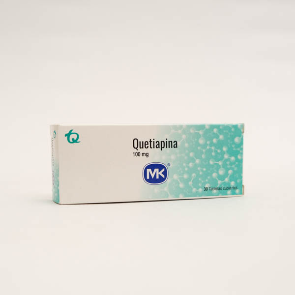 QUETIAPINA TAB 100MG X 30 MK