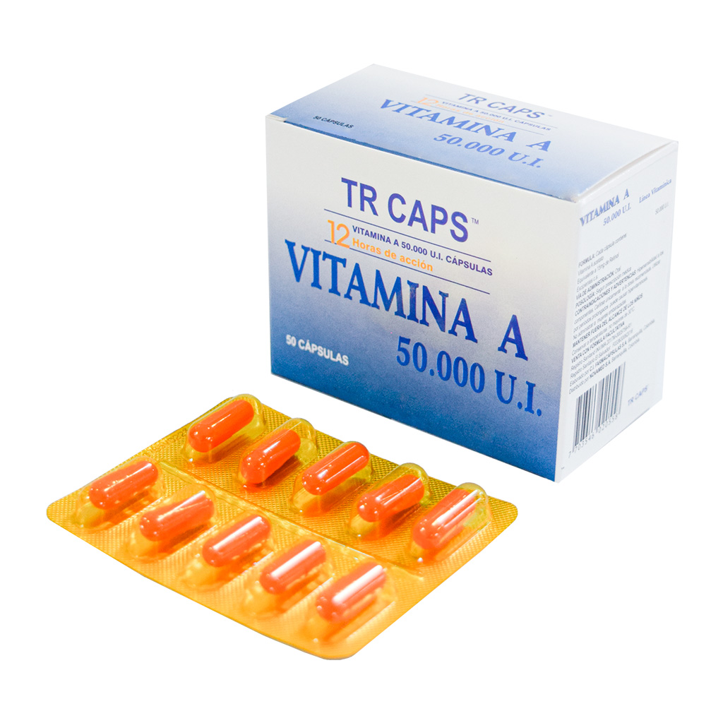 VITAMINA A CAP 50.000UI X 50 NOVAMED