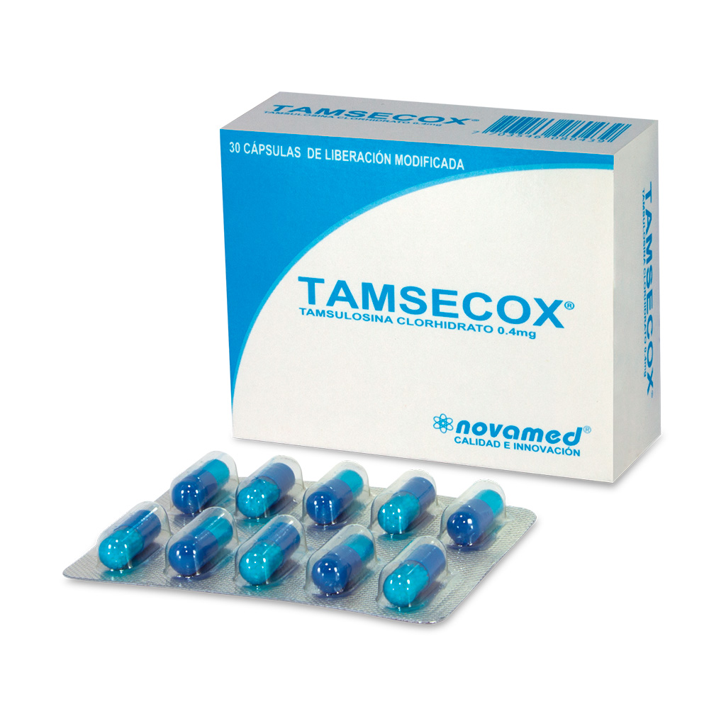 TAMSULOSINA CAP 0 4MG X 30 TAMSECOX