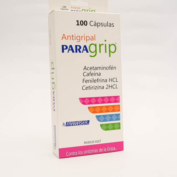 PARAGRIP CAP X 100 MEDIMFARMA