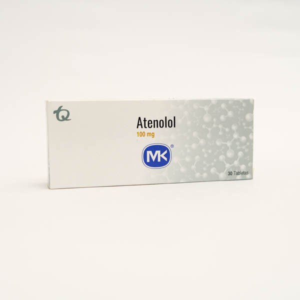 ATENOLOL TAB 100MG X 30 MK