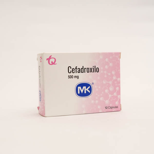 CEFADROXILO CAP 500MG X 12 MK