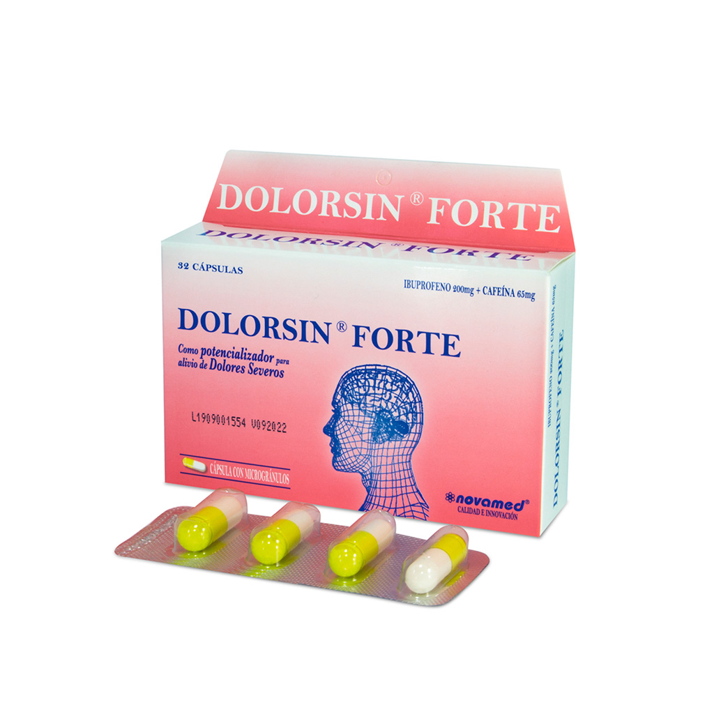 DOLORSIN FORTE CAP X 32 NOVAMED