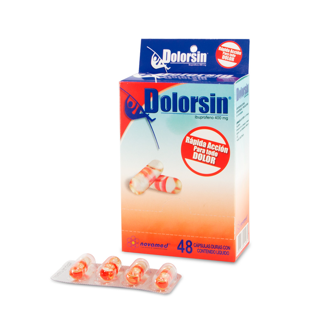 DOLORSIN CAP 400MG X 48 NOVAMED