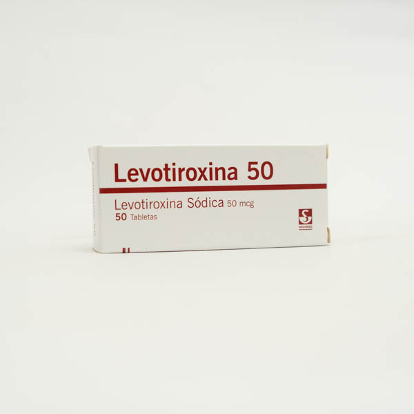 LEVOTIROXINA TAB 50MG X 50 SIEGFRIED