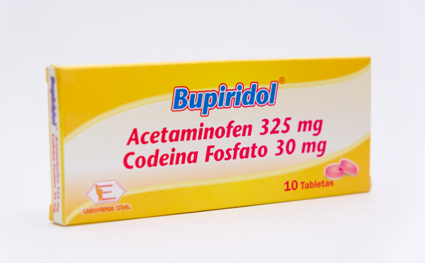 BUPIRIDOL TAB X 10 ACET CODEINA LABQUIFAR