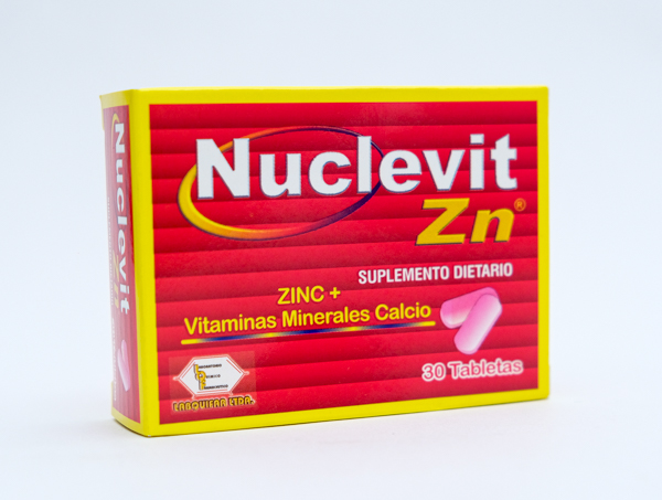 NUCLEVIT ZN TAB X 30 LABQUIFAR