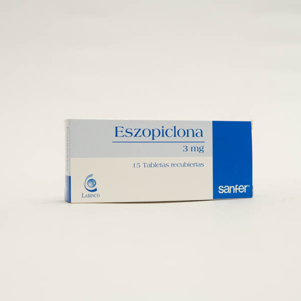 ESZOPICLONA TAB 3MG X 15 LABINCO