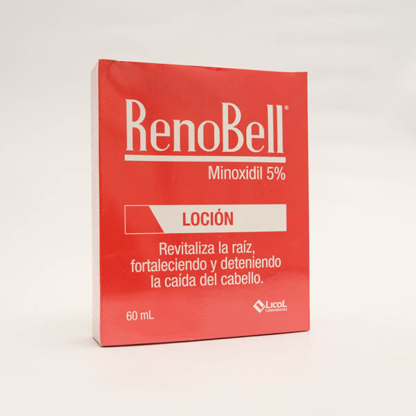 MINOXIDIL 5 FCO X 60ML RENOBELL LICOL