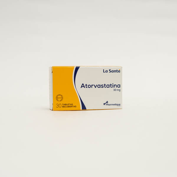 ATORVASTATINA TAB 10MG X 30 LSTE