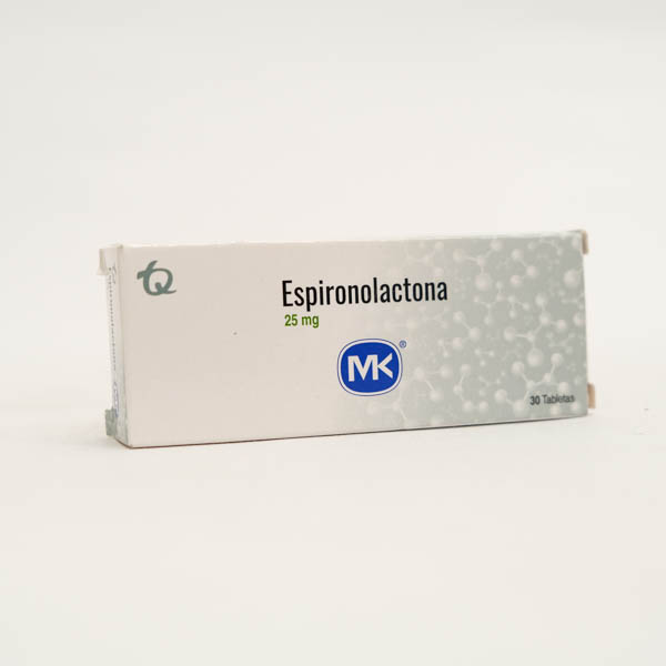 ESPIRONOLACTONA TAB 25MG X 30 MK