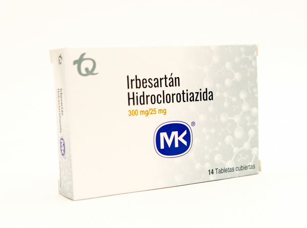 IRBESARTAN HIDROC 300MG X 14 MK