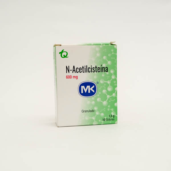 N ACETILCISTEINA SOB 600MG X 10 MK