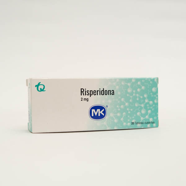 RISPERIDONA TAB 2MG X 20 MK