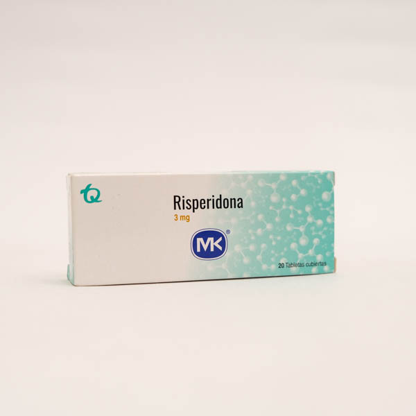 RISPERIDONA TAB 3MG X 20 MK