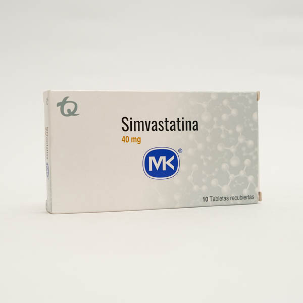 SIMVASTATINA TAB 40MG X 10 MK