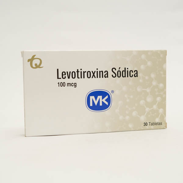 LEVOTIROXINA TAB 100MG X 30 MK