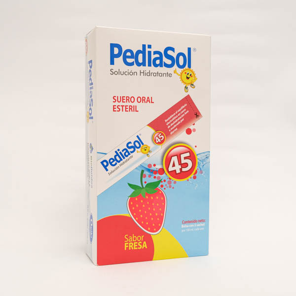 PEDIASOL 45 SACHET FRESA X 5 QUIBI