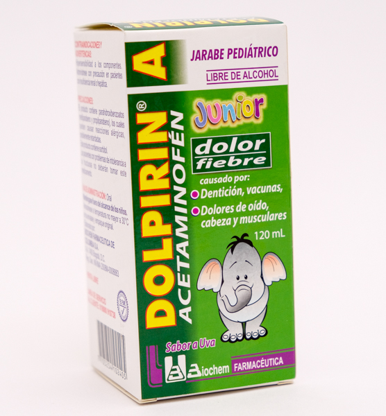 DOLPIRIN A JUNIOR JBE UVA X 120ML BIOCHEM