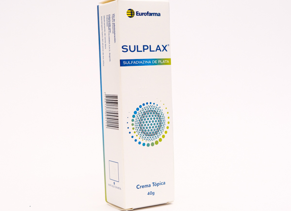 SULFADIAZINA DE PLATA CREMA 1% X 40G SULPLAX  EURO OTC