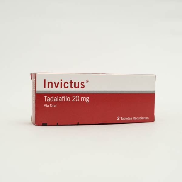 INVICTUS 20MG X 2 TAB SIEGFRIED