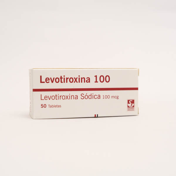 LEVOTIROXINA TAB 100MG X 50 SIEGFRIED